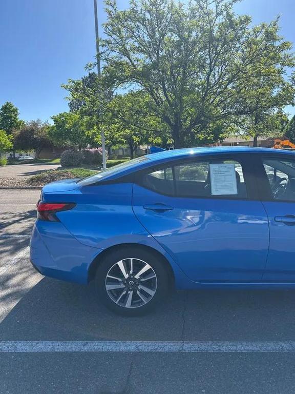 used 2021 Nissan Versa car, priced at $14,998