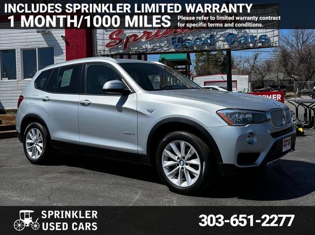 used 2017 BMW X3 car, priced at $13,998