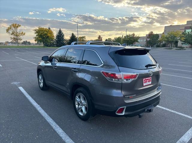 used 2016 Toyota Highlander car, priced at $18,998