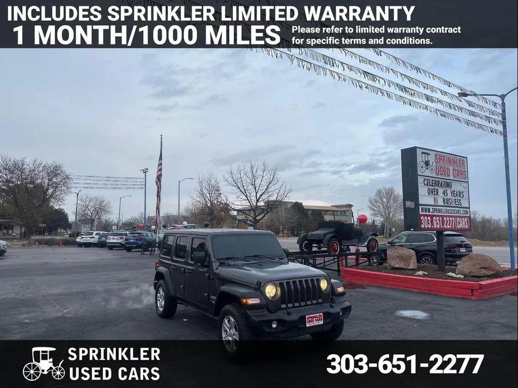 used 2020 Jeep Wrangler Unlimited car, priced at $24,998