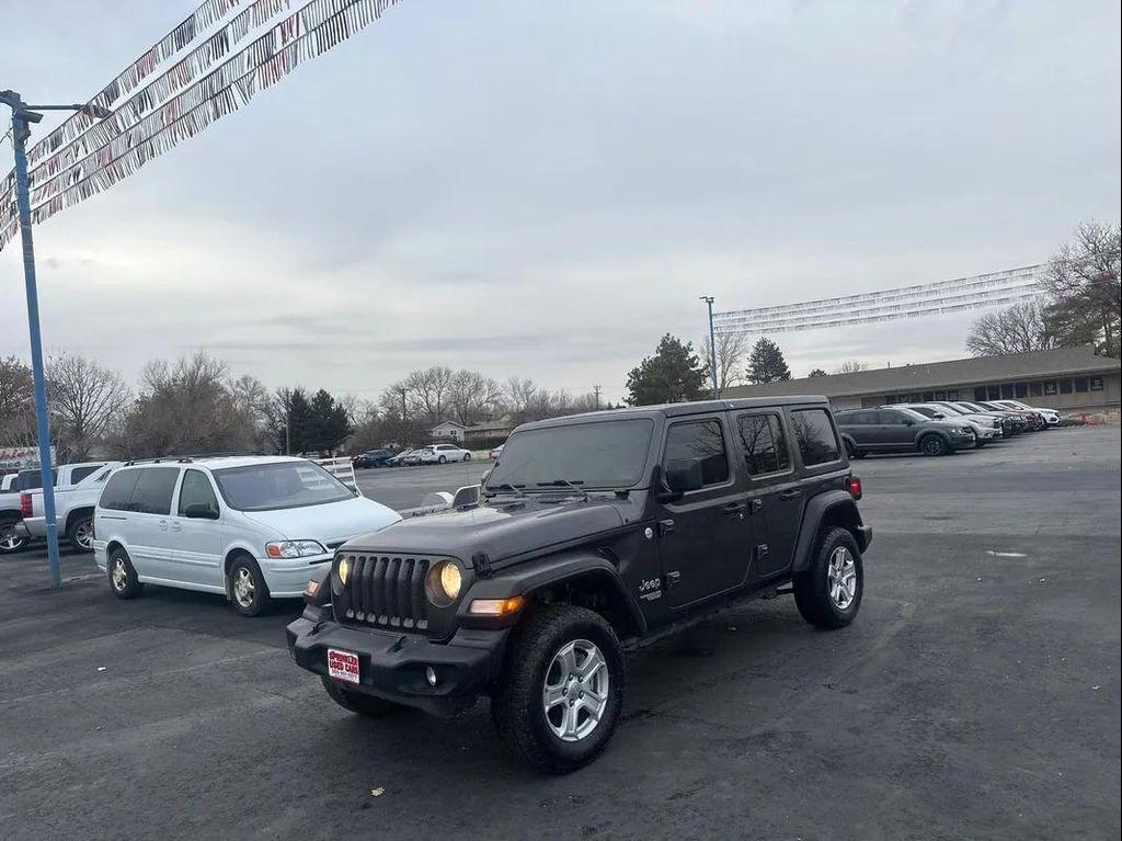 used 2020 Jeep Wrangler Unlimited car, priced at $24,998
