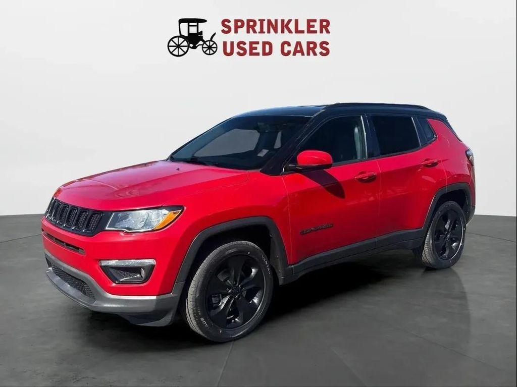 used 2018 Jeep Compass car, priced at $17,498