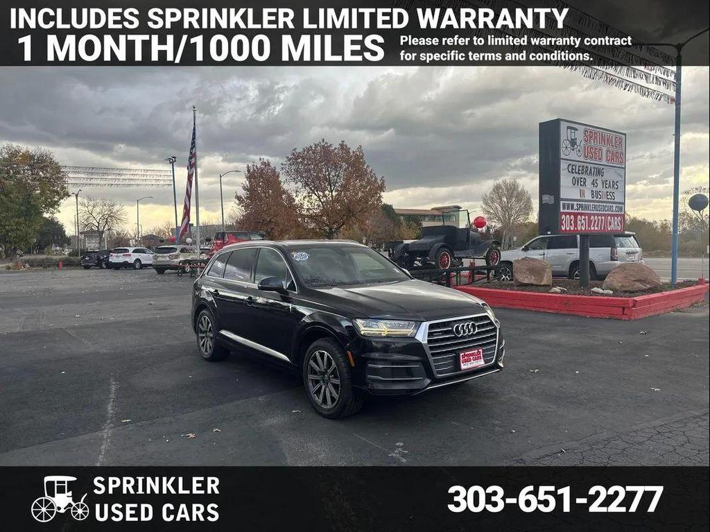 used 2018 Audi Q7 car, priced at $15,998