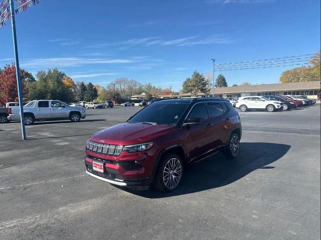 used 2022 Jeep Compass car, priced at $19,998