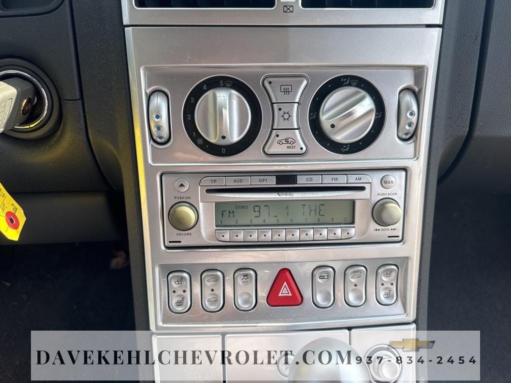 used 2005 Chrysler Crossfire car, priced at $12,980