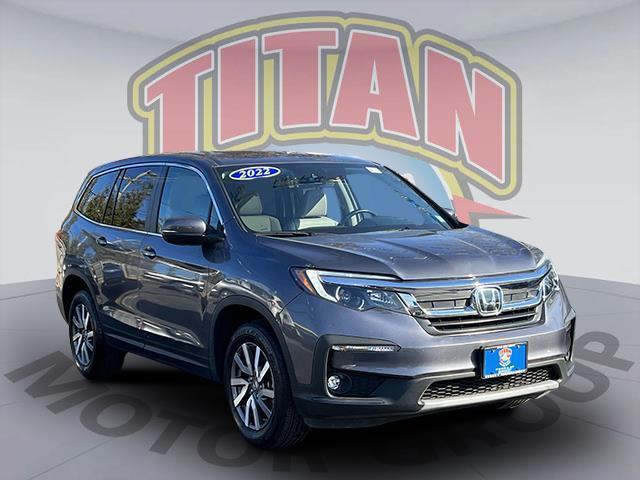 used 2022 Honda Pilot car, priced at $34,999