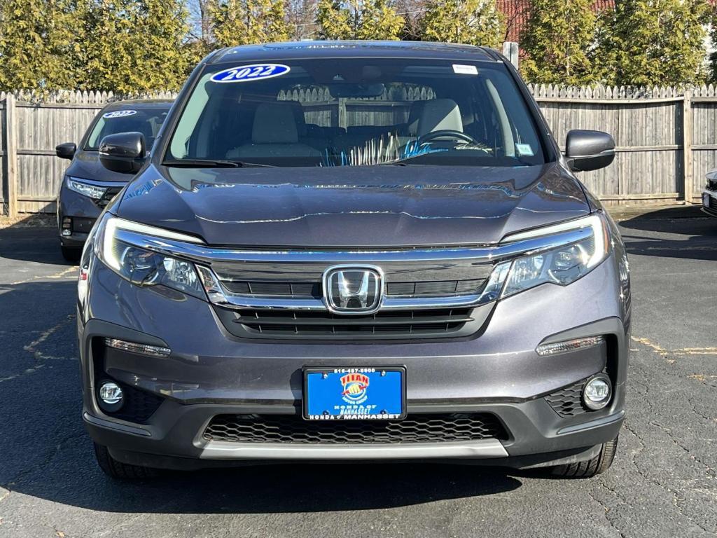 used 2022 Honda Pilot car, priced at $34,999