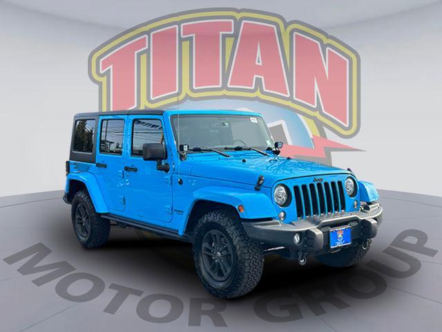 used 2017 Jeep Wrangler Unlimited car, priced at $21,995