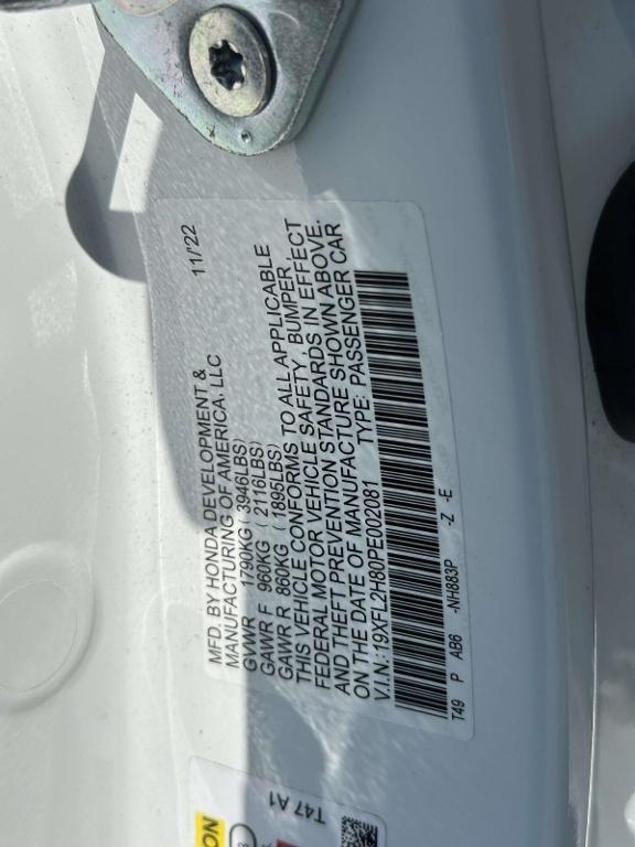 used 2023 Honda Civic car, priced at $23,999