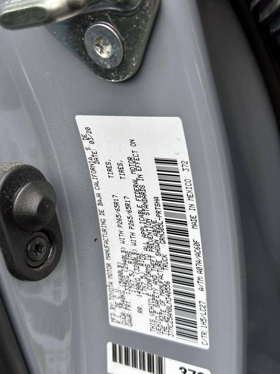 used 2020 Toyota Tacoma car, priced at $33,999