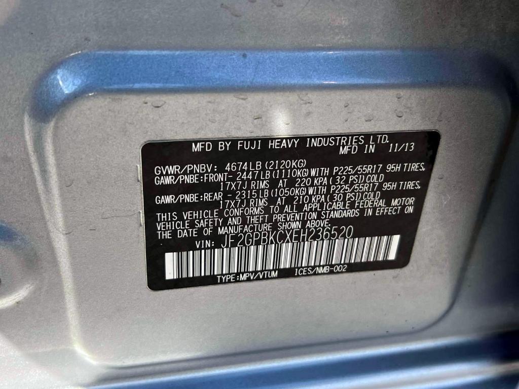 used 2014 Subaru XV Crosstrek Hybrid car, priced at $15,990