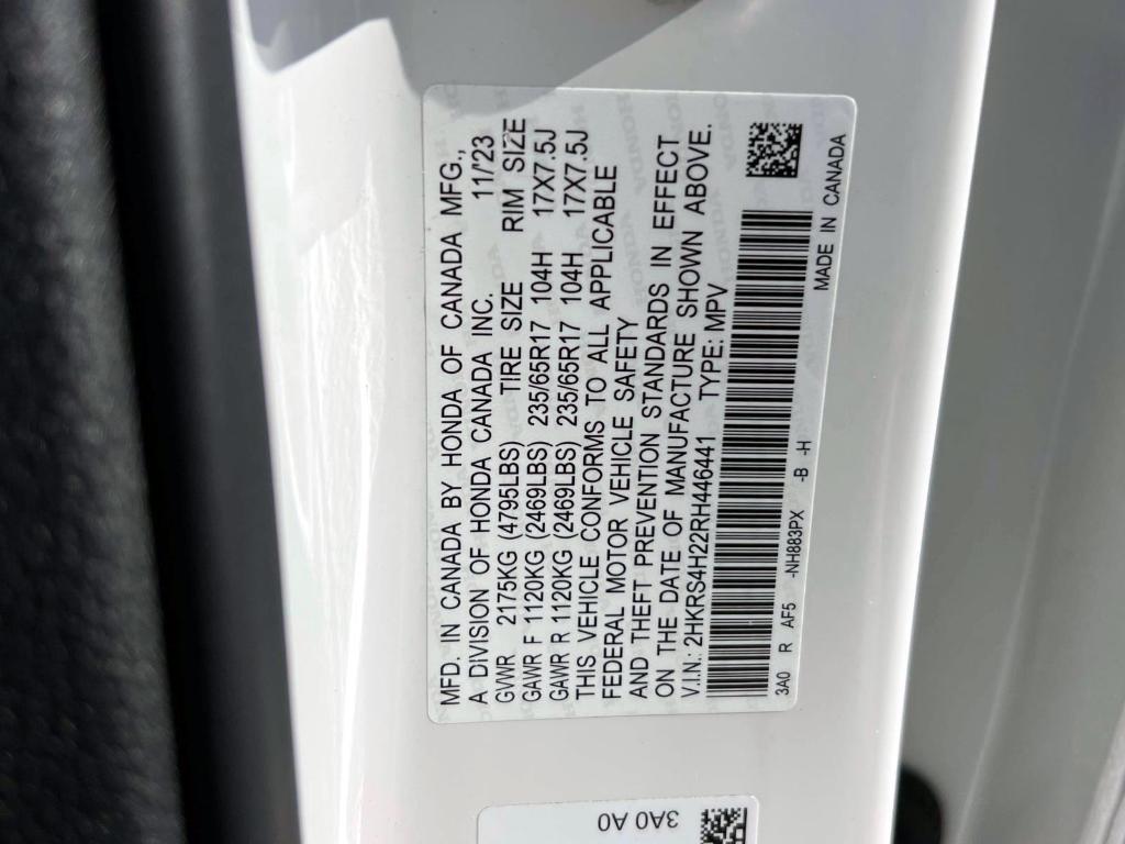 used 2024 Honda CR-V car, priced at $29,999