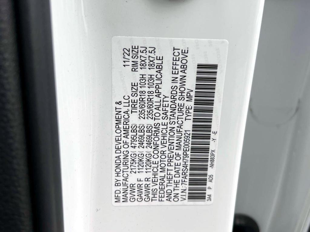 used 2023 Honda CR-V car, priced at $30,999