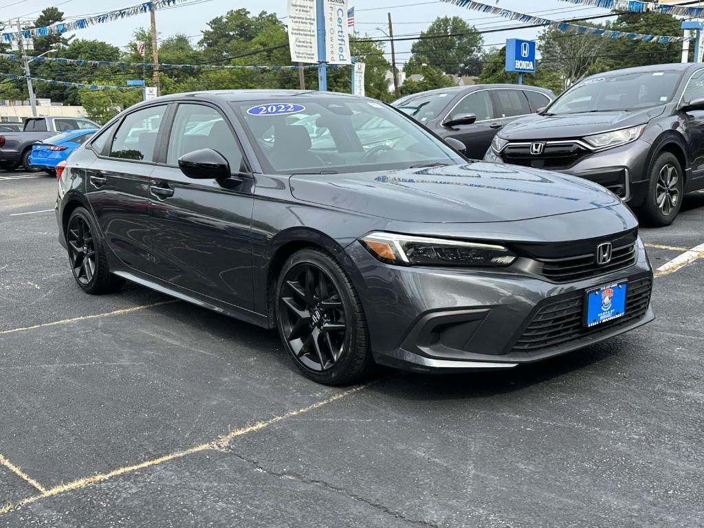 used 2022 Honda Civic car, priced at $23,999