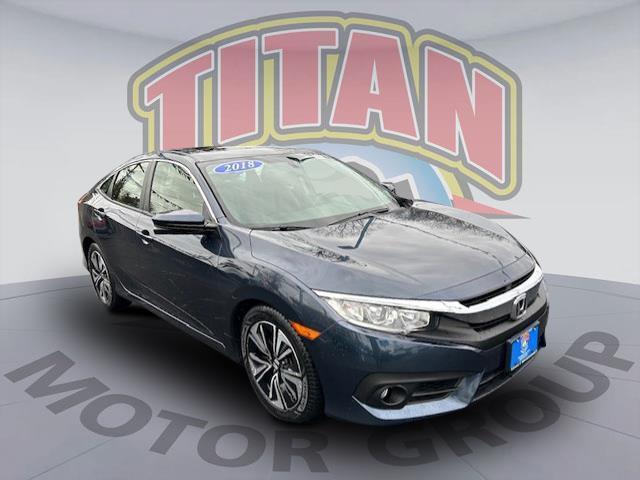 used 2018 Honda Civic car, priced at $17,888