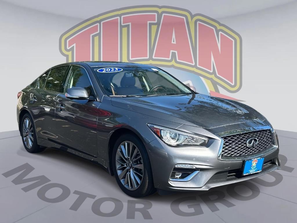 used 2023 INFINITI Q50 car, priced at $32,999
