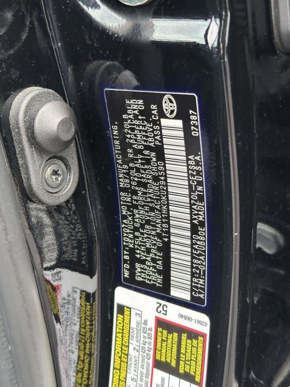 used 2019 Toyota Camry car, priced at $21,888