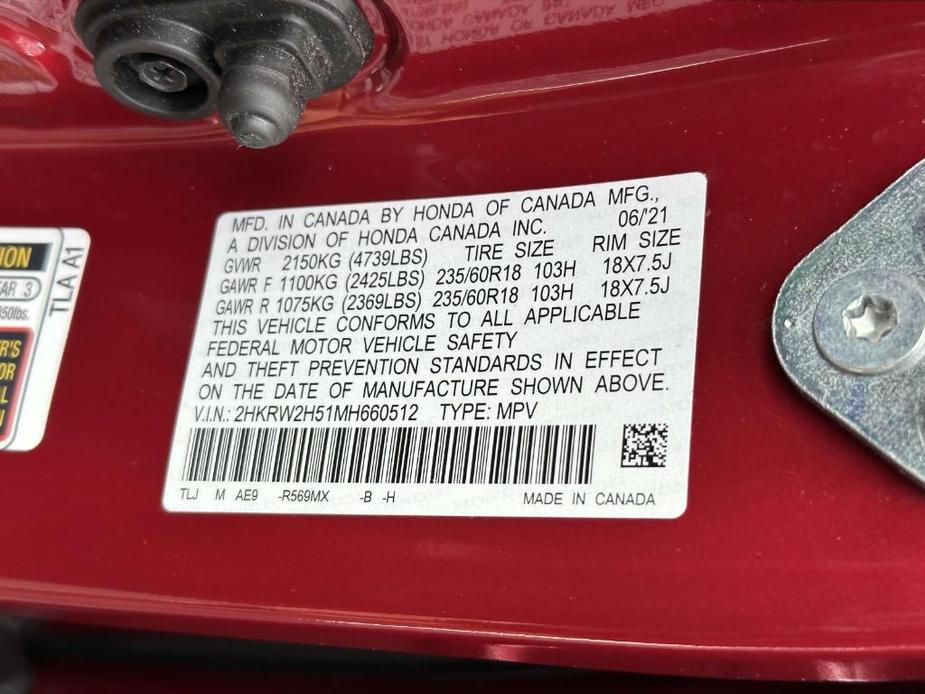 used 2021 Honda CR-V car, priced at $25,888