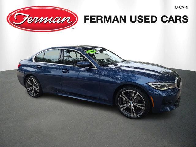 used 2021 BMW 330 car, priced at $25,098