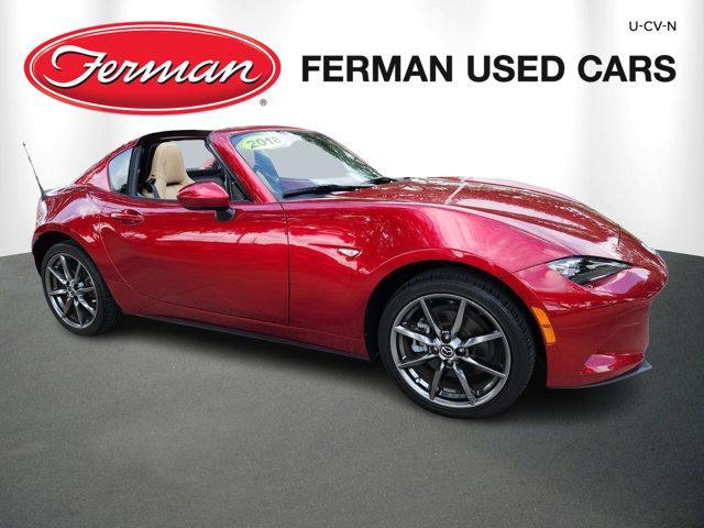 used 2018 Mazda MX-5 Miata RF car, priced at $21,800