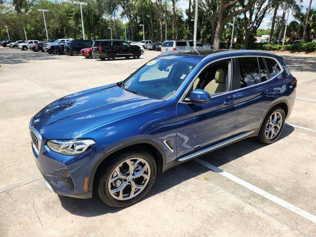 used 2023 BMW X3 car, priced at $37,400