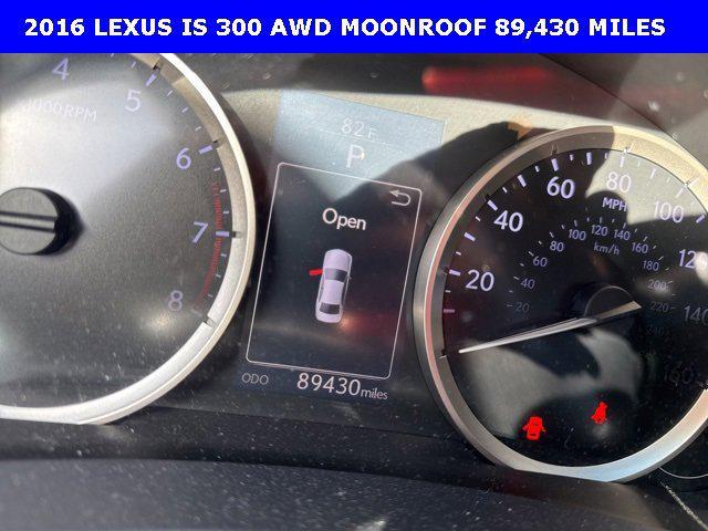 used 2016 Lexus IS 300 car, priced at $19,693