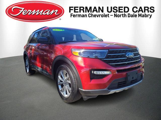 used 2021 Ford Explorer car, priced at $26,997