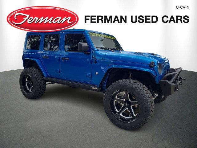 used 2021 Jeep Wrangler Unlimited car, priced at $76,400