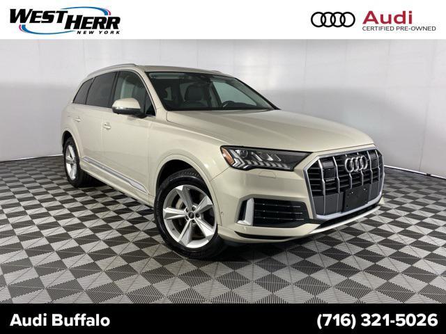 used 2023 Audi Q7 car, priced at $49,416