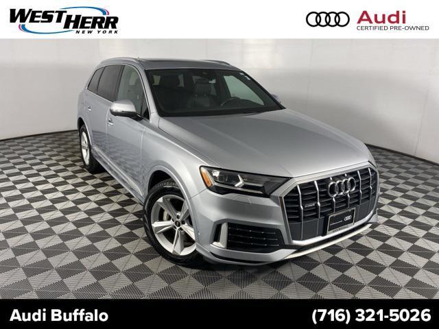 used 2021 Audi Q7 car, priced at $42,919