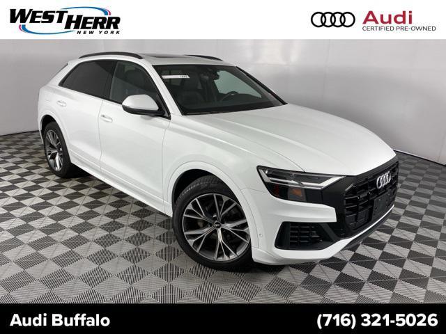 used 2021 Audi Q8 car, priced at $42,949