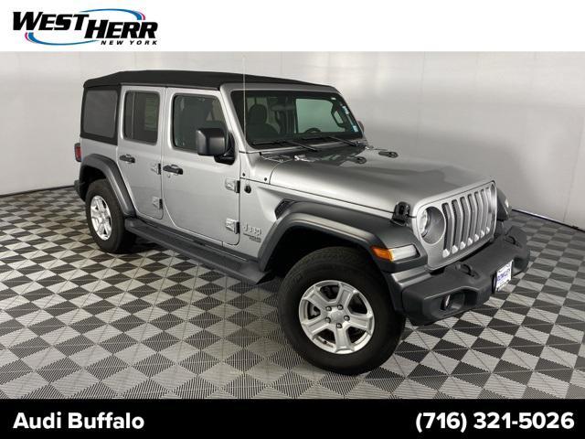 used 2020 Jeep Wrangler Unlimited car, priced at $33,916