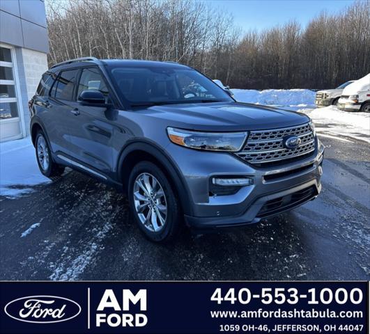 used 2022 Ford Explorer car, priced at $34,623