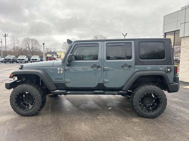 used 2014 Jeep Wrangler Unlimited car, priced at $15,186