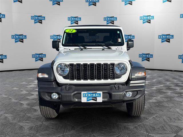 used 2024 Jeep Wrangler car, priced at $34,977