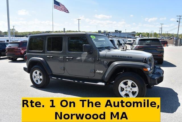 used 2020 Jeep Wrangler Unlimited car, priced at $34,977