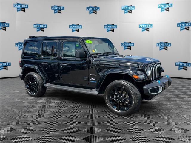 used 2022 Jeep Wrangler Unlimited 4xe car, priced at $42,876