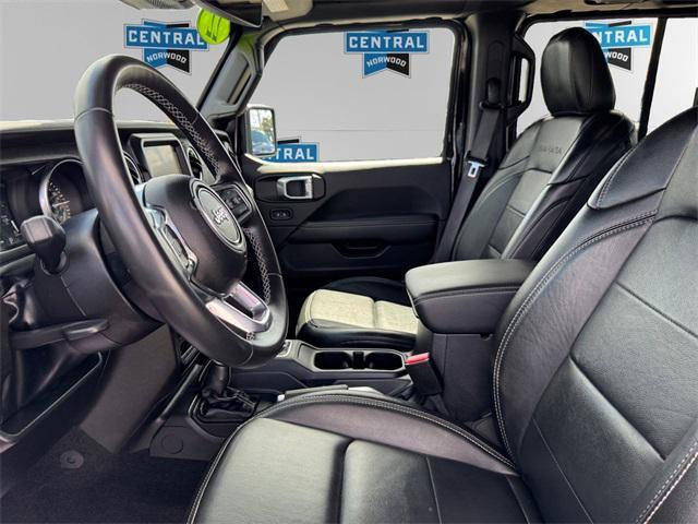 used 2022 Jeep Wrangler Unlimited 4xe car, priced at $42,876