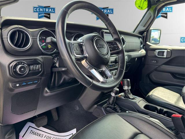 used 2022 Jeep Wrangler Unlimited 4xe car, priced at $42,876