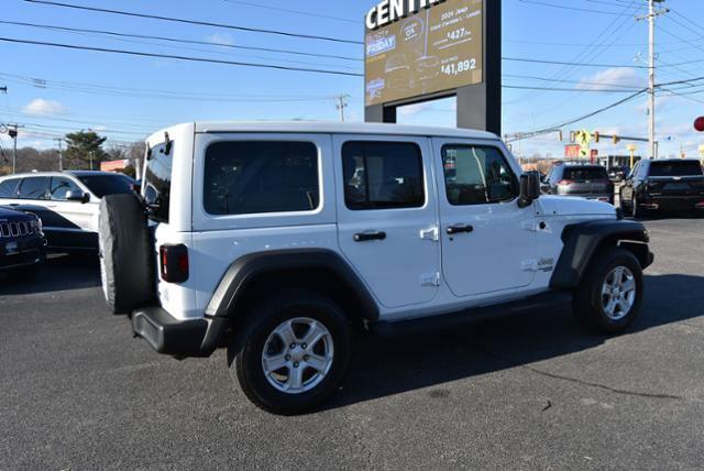 used 2021 Jeep Wrangler Unlimited car, priced at $34,977