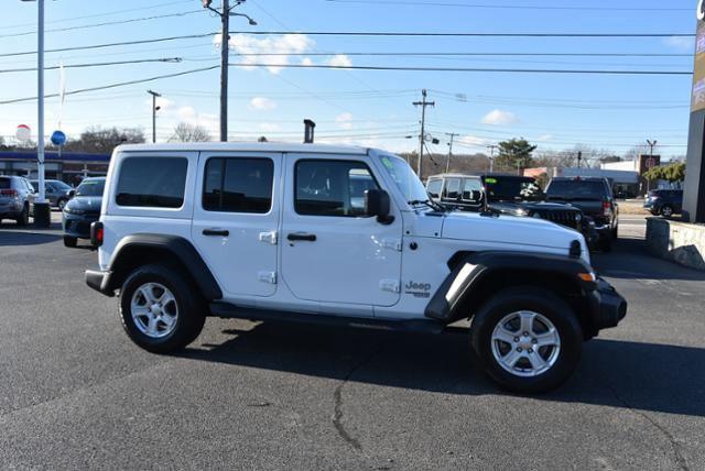 used 2021 Jeep Wrangler Unlimited car, priced at $34,977