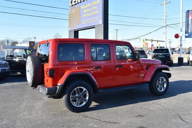 used 2021 Jeep Wrangler Unlimited car, priced at $34,689