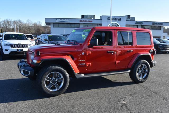 used 2021 Jeep Wrangler Unlimited car, priced at $34,689