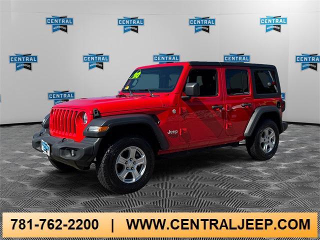 used 2020 Jeep Wrangler Unlimited car, priced at $30,876
