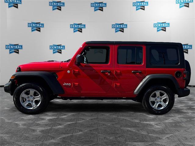 used 2020 Jeep Wrangler Unlimited car, priced at $30,876