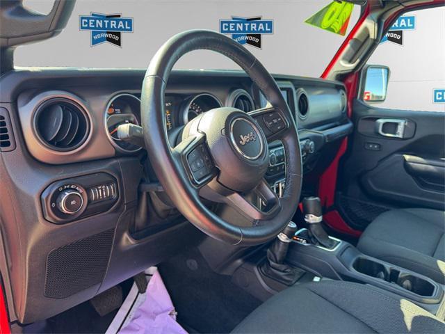 used 2020 Jeep Wrangler Unlimited car, priced at $30,876