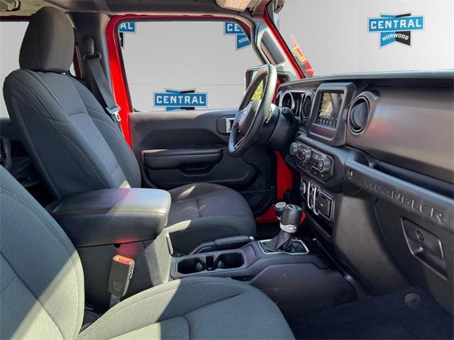 used 2020 Jeep Wrangler Unlimited car, priced at $30,876