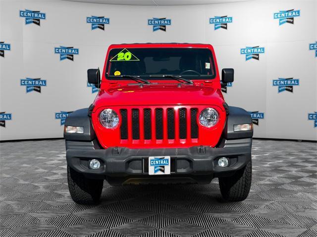 used 2020 Jeep Wrangler Unlimited car, priced at $30,876
