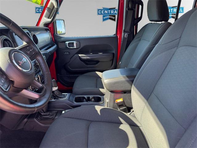 used 2020 Jeep Wrangler Unlimited car, priced at $30,876