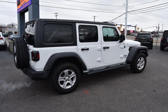 used 2020 Jeep Wrangler Unlimited car, priced at $34,398